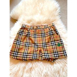 burberry x viviene westwood shorts
